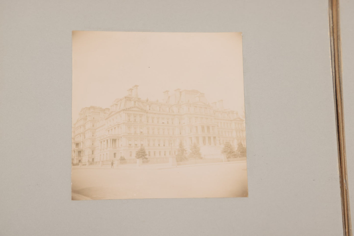 Lot 001 - Important Late 19th Century Photo Album Containing 44 Original Photographs Including Pre-Dreadnought Battleships From On Board & Shore, Washington D.C. From Atop The Washington Monument, Capitol Building, African American Men & Women, And More