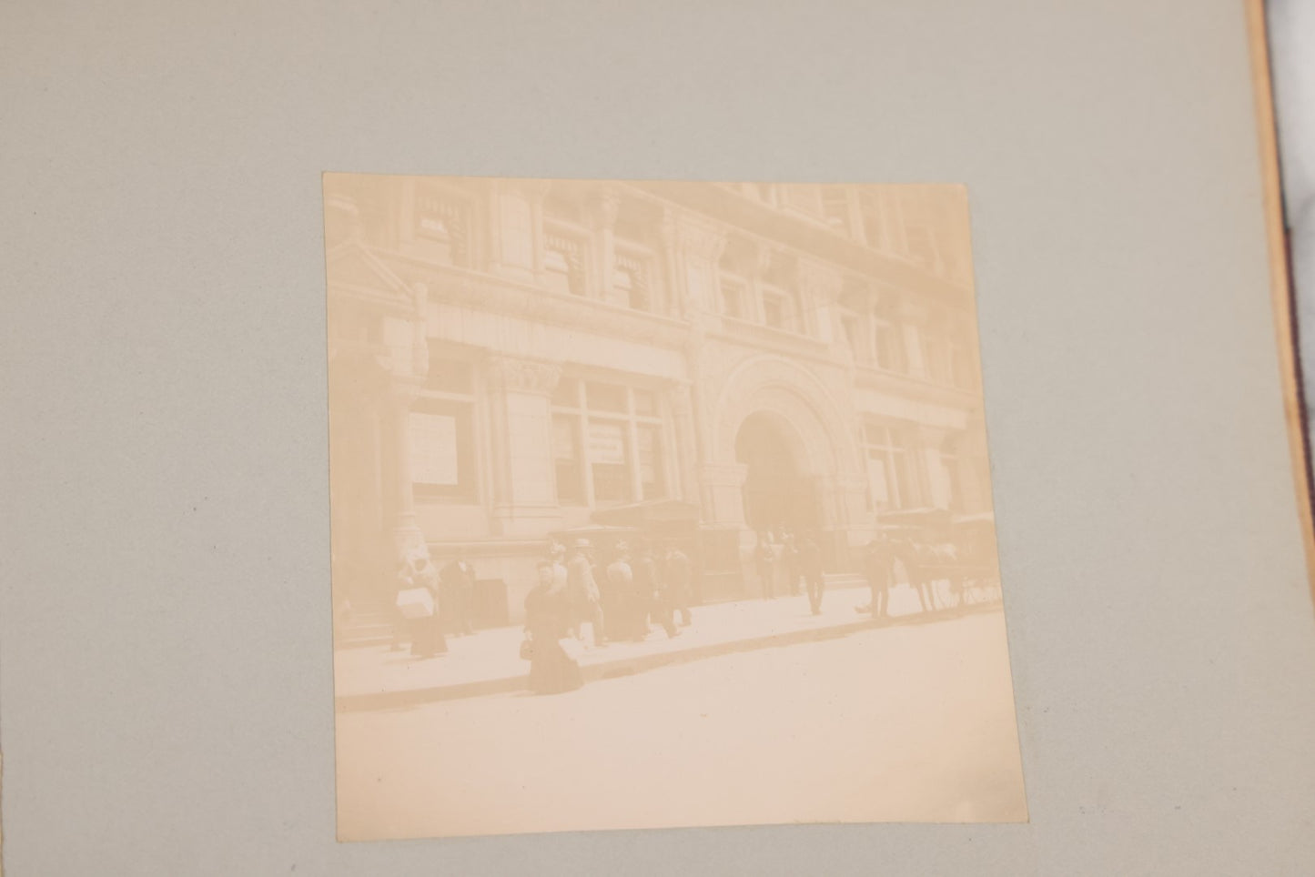 Lot 001 - Important Late 19th Century Photo Album Containing 44 Original Photographs Including Pre-Dreadnought Battleships From On Board & Shore, Washington D.C. From Atop The Washington Monument, Capitol Building, African American Men & Women, And More