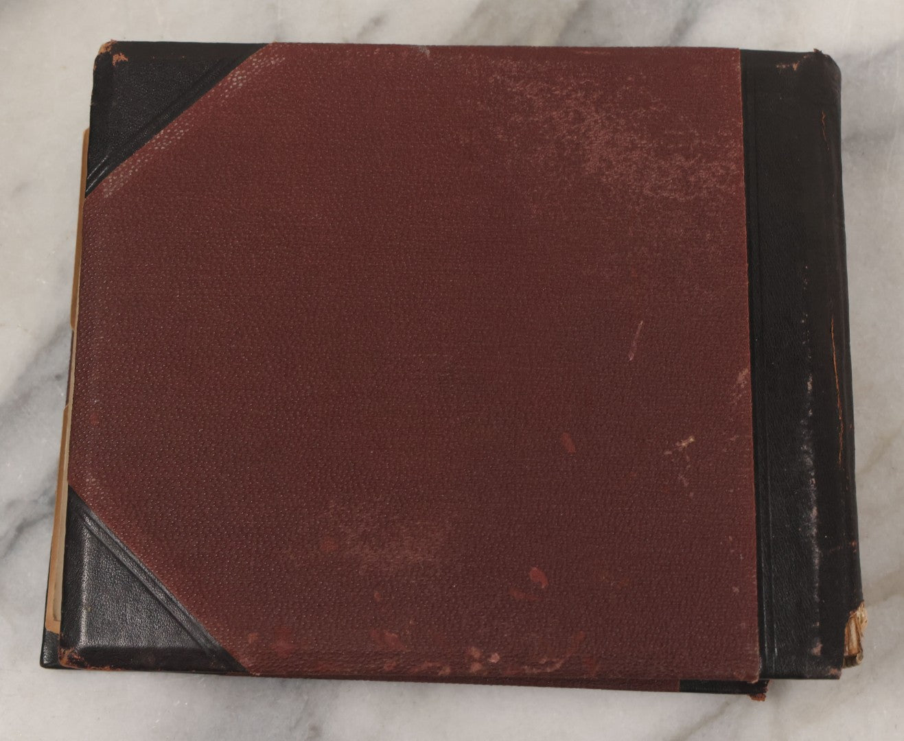 Lot 001 - Important Late 19th Century Photo Album Containing 44 Original Photographs Including Pre-Dreadnought Battleships From On Board & Shore, Washington D.C. From Atop The Washington Monument, Capitol Building, African American Men & Women, And More