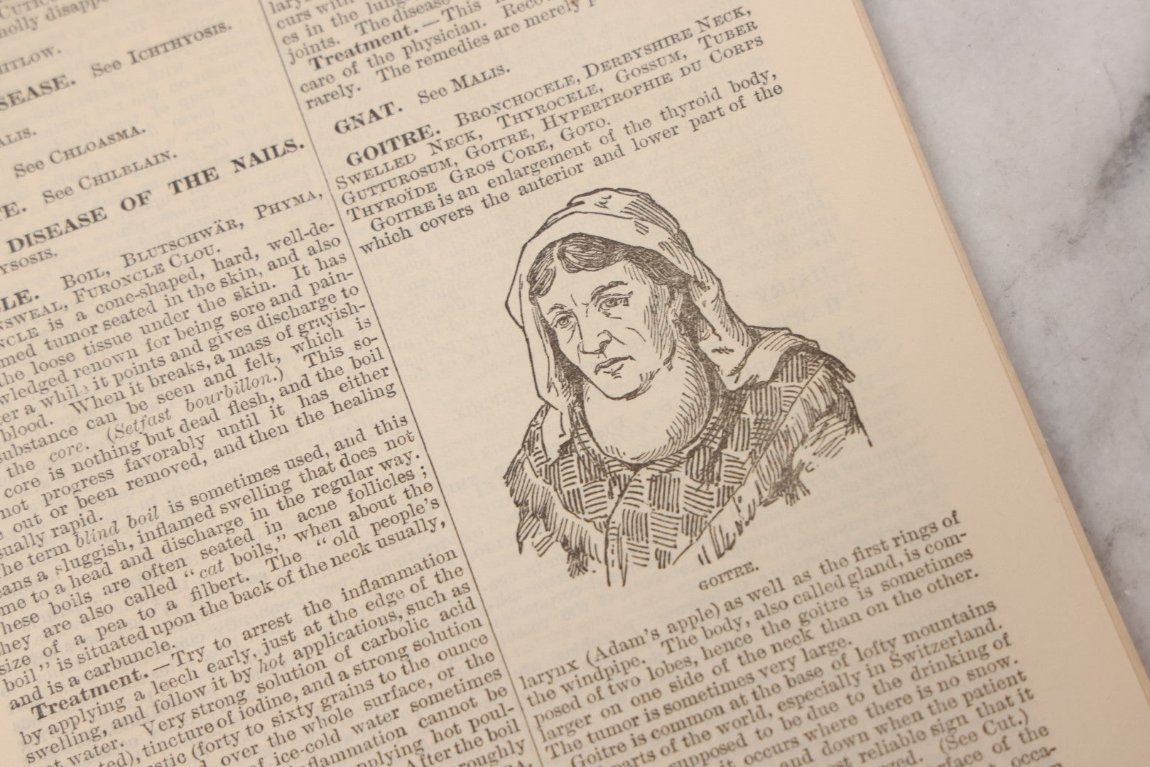 Lot 048 - "Diseases Of The Skin And Blood And How To Cure Them" Antique Illustrated Medical Booklet Prepared And Published By Potter Drug & Chemical Company, Boston, Massachusetts, 1885, Fourth Edition, With 37 Engravings "Drawn From Life"