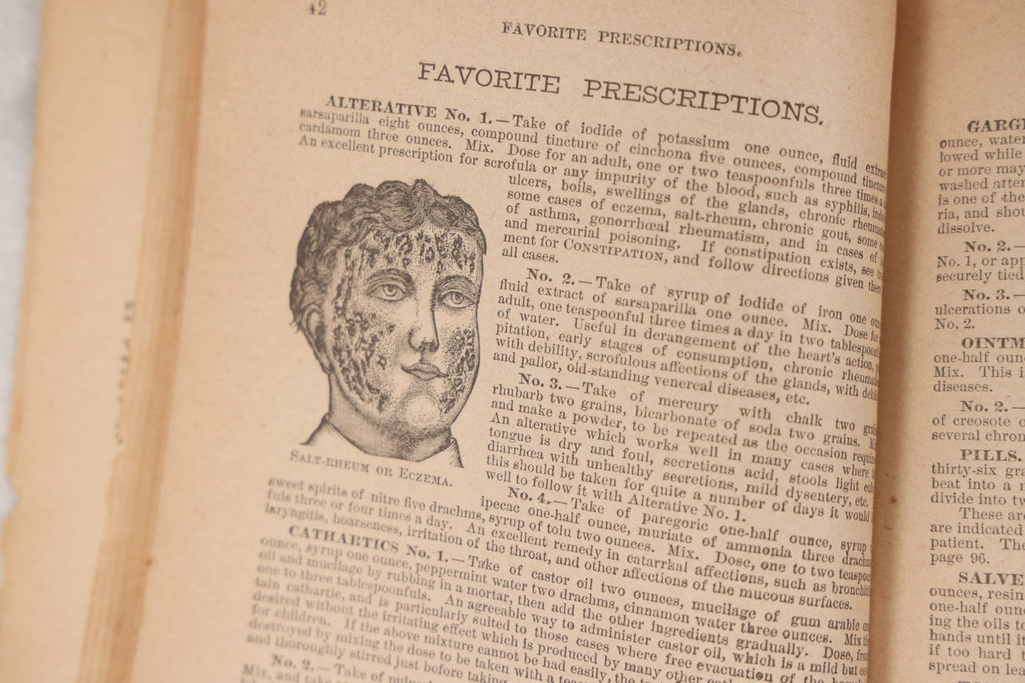 Lot 050 - "The Doctor At Home, Illustrated: Treating The Diseases Of Man And The Horse" Antique Illustrated Medical Booklet By Dr. B.J. Kendall Co., Enosburg Falls, Vermont, 1887