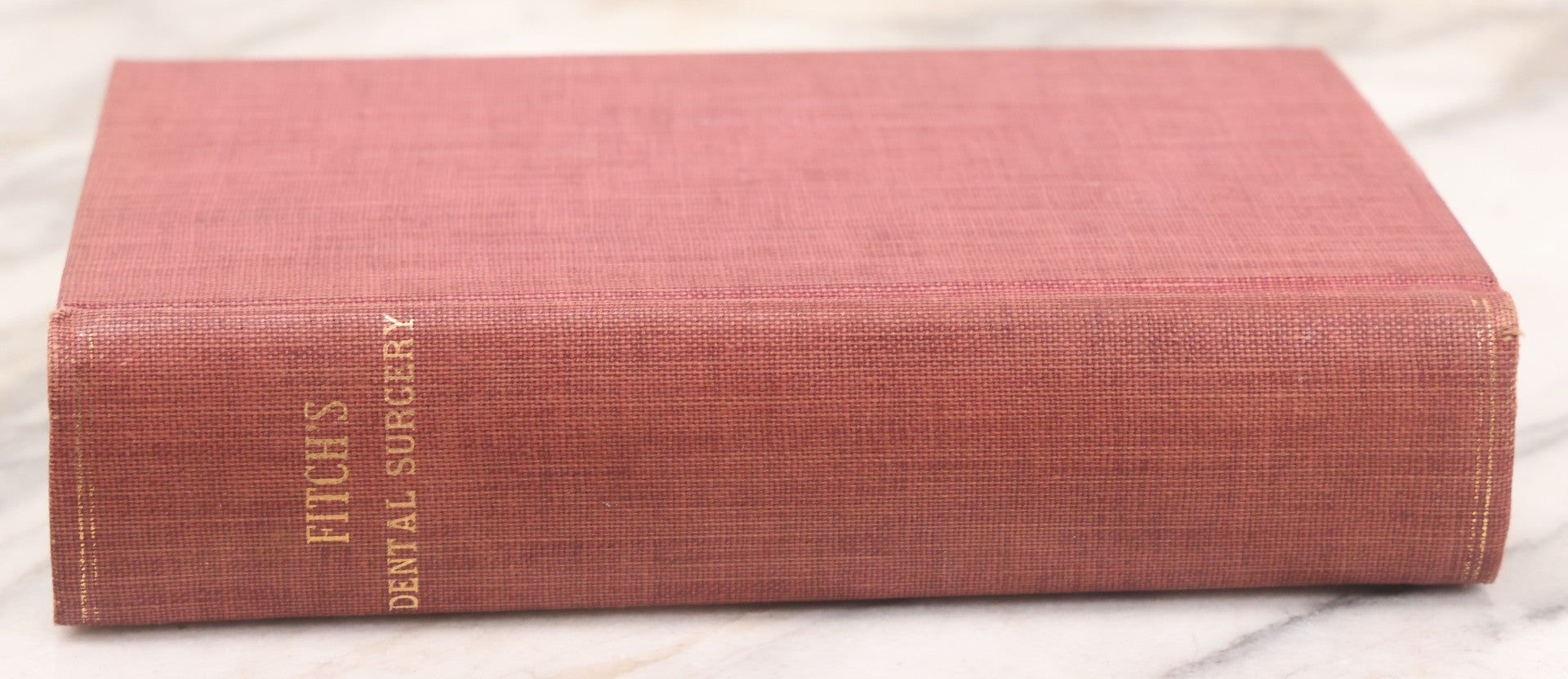 Lot 054 - "Fitch's Dental Surgery: A System Of Dental Surgery In Three Parts" Antique Medical Dentistry Book By Samuel Sheldon Mitch, M.D., Second Edition, Published By Carey, Lea, & Blanchard, Philadelphia, 1835