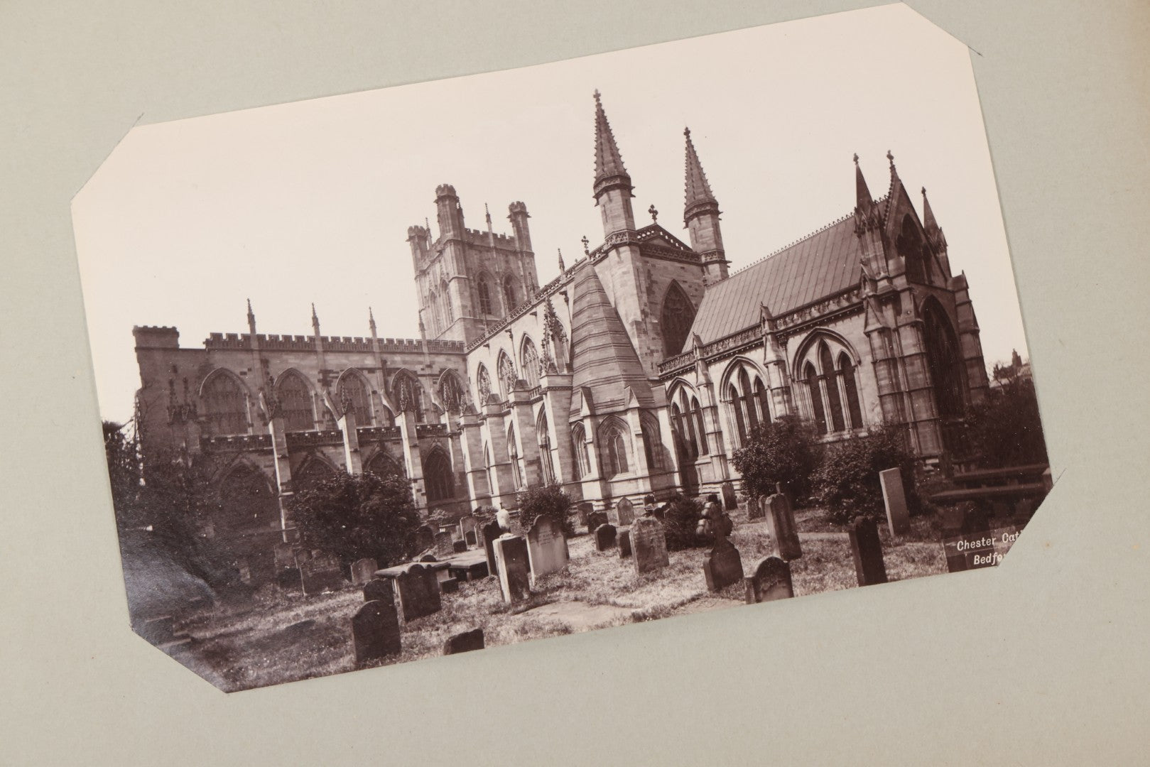 Lot 070 - Antique Photo Album With Approximately 80 Souvenir Photographs Of Landmarks Around Europe, England Including Churches And Cathedrals, Bridges, Architecture, Interiors, And Graveyards, Contained In "The Photo-Bind" Trademarked Album By J.H.H.M.