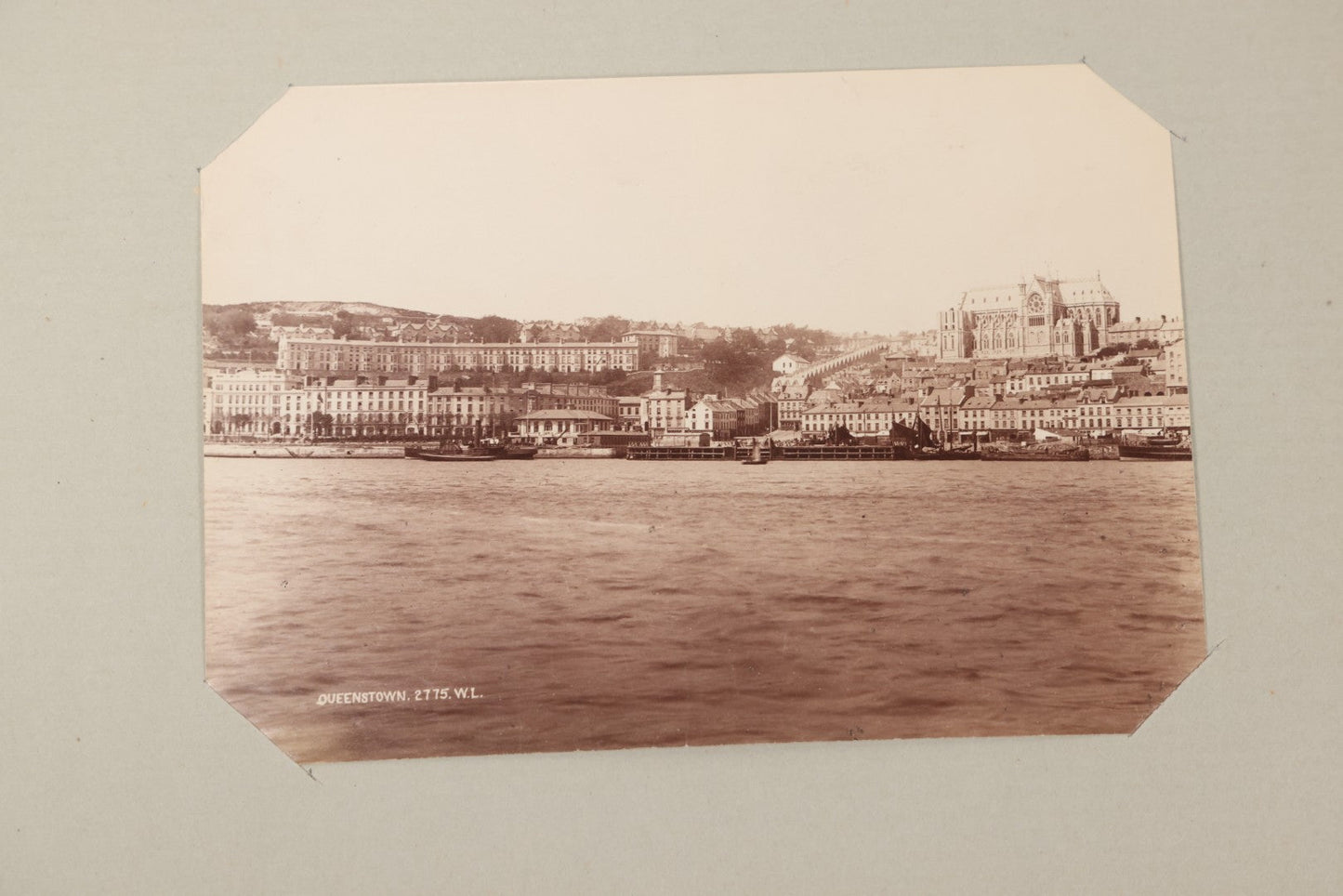 Lot 070 - Antique Photo Album With Approximately 80 Souvenir Photographs Of Landmarks Around Europe, England Including Churches And Cathedrals, Bridges, Architecture, Interiors, And Graveyards, Contained In "The Photo-Bind" Trademarked Album By J.H.H.M.