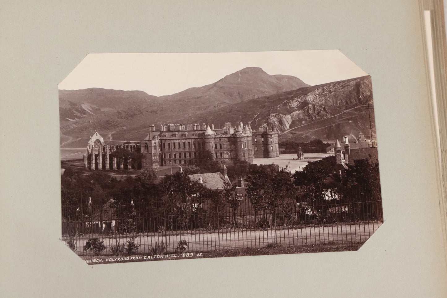 Lot 070 - Antique Photo Album With Approximately 80 Souvenir Photographs Of Landmarks Around Europe, England Including Churches And Cathedrals, Bridges, Architecture, Interiors, And Graveyards, Contained In "The Photo-Bind" Trademarked Album By J.H.H.M.