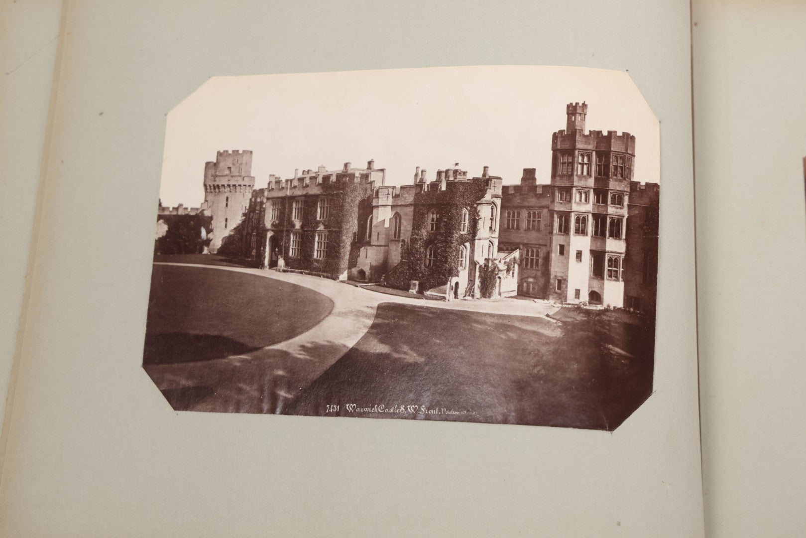 Lot 070 - Antique Photo Album With Approximately 80 Souvenir Photographs Of Landmarks Around Europe, England Including Churches And Cathedrals, Bridges, Architecture, Interiors, And Graveyards, Contained In "The Photo-Bind" Trademarked Album By J.H.H.M.