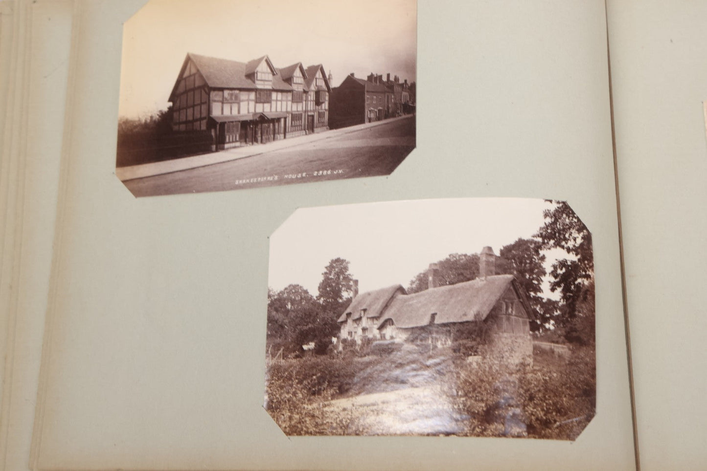 Lot 070 - Antique Photo Album With Approximately 80 Souvenir Photographs Of Landmarks Around Europe, England Including Churches And Cathedrals, Bridges, Architecture, Interiors, And Graveyards, Contained In "The Photo-Bind" Trademarked Album By J.H.H.M.