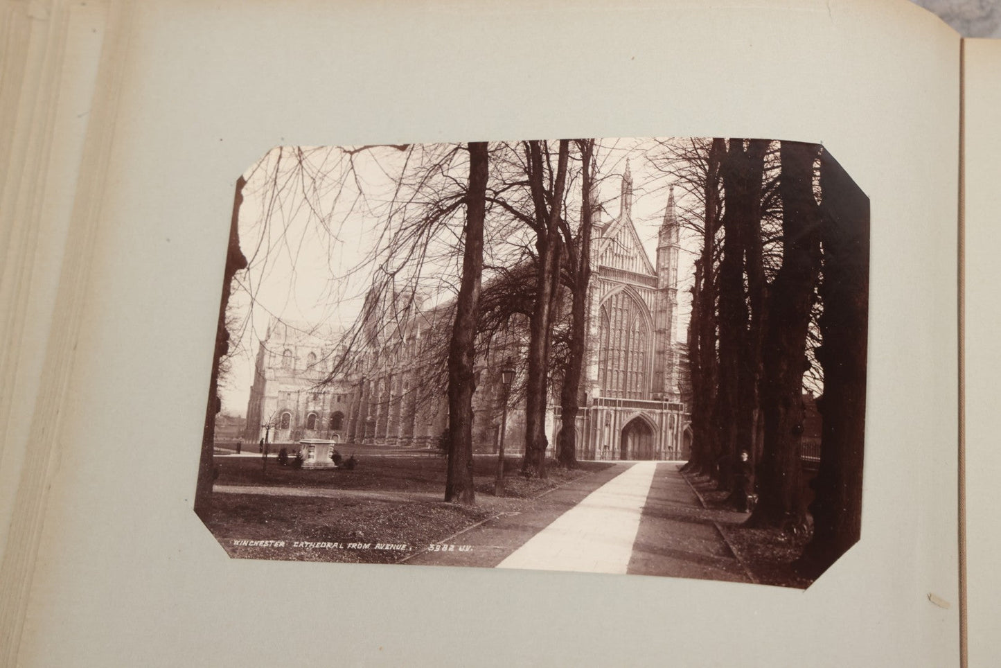 Lot 070 - Antique Photo Album With Approximately 80 Souvenir Photographs Of Landmarks Around Europe, England Including Churches And Cathedrals, Bridges, Architecture, Interiors, And Graveyards, Contained In "The Photo-Bind" Trademarked Album By J.H.H.M.