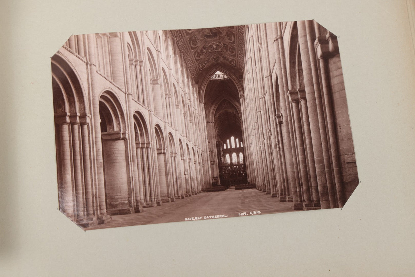 Lot 070 - Antique Photo Album With Approximately 80 Souvenir Photographs Of Landmarks Around Europe, England Including Churches And Cathedrals, Bridges, Architecture, Interiors, And Graveyards, Contained In "The Photo-Bind" Trademarked Album By J.H.H.M.