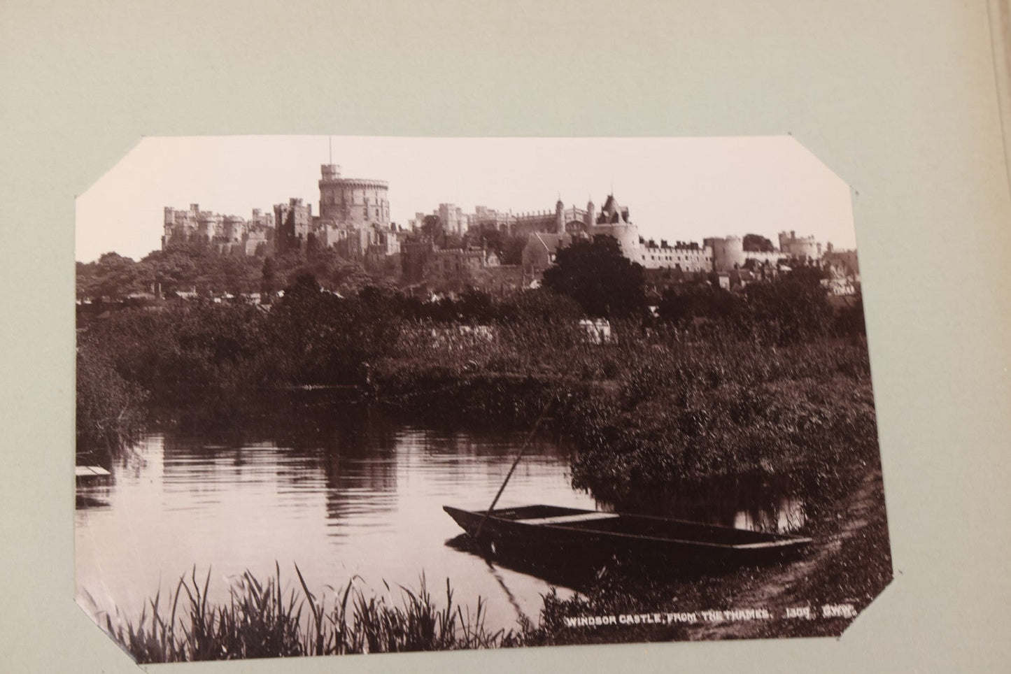 Lot 070 - Antique Photo Album With Approximately 80 Souvenir Photographs Of Landmarks Around Europe, England Including Churches And Cathedrals, Bridges, Architecture, Interiors, And Graveyards, Contained In "The Photo-Bind" Trademarked Album By J.H.H.M.