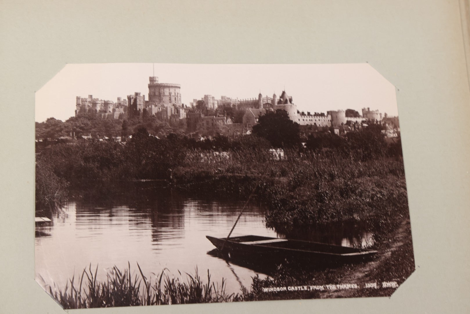 Lot 070 - Antique Photo Album With Approximately 80 Souvenir Photographs Of Landmarks Around Europe, England Including Churches And Cathedrals, Bridges, Architecture, Interiors, And Graveyards, Contained In "The Photo-Bind" Trademarked Album By J.H.H.M.