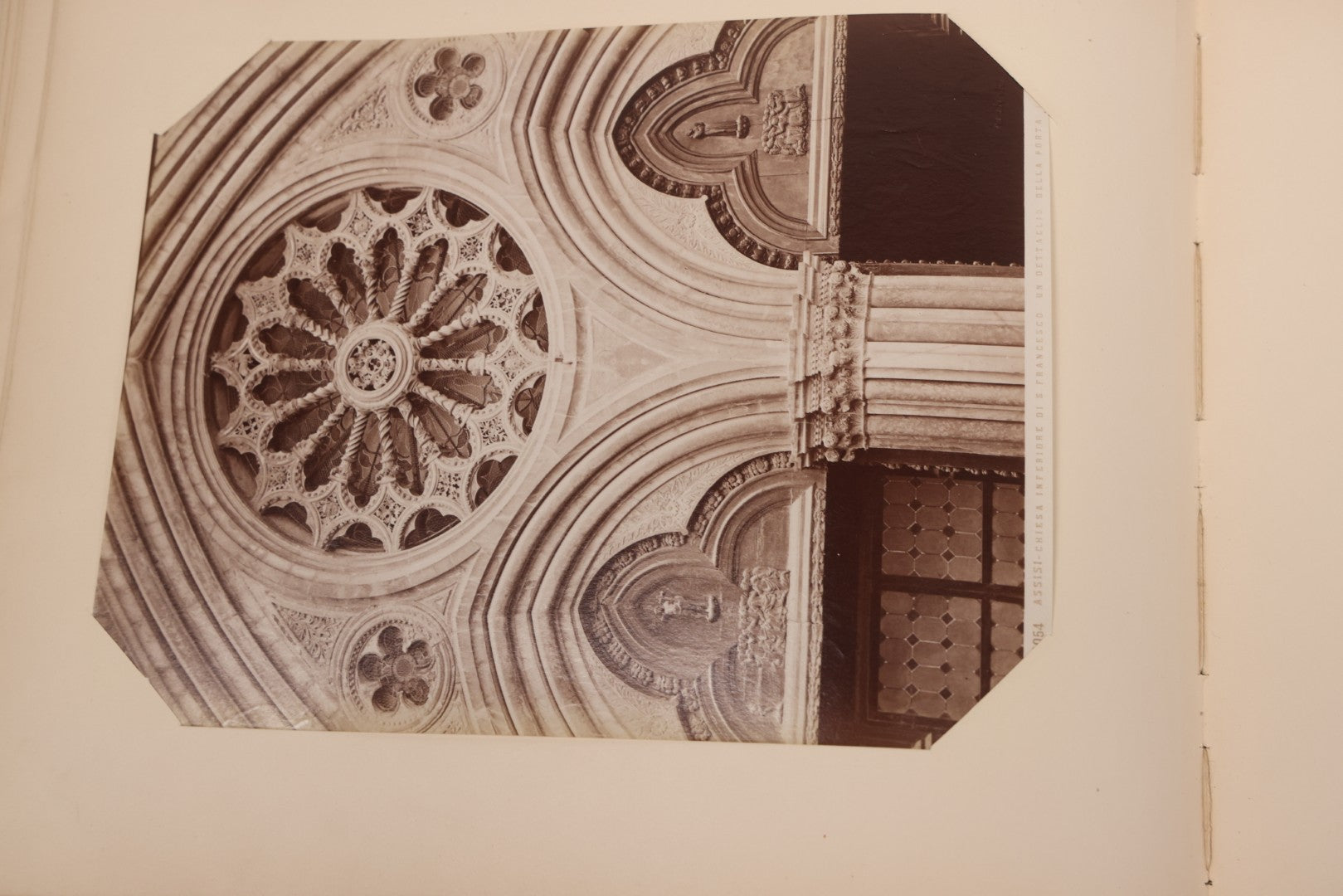 Lot 071 - Antique Photo Album With Approximately 100 Souvenir Photographs Of Landmarks In Italy, Including Churches And Cathedrals, Venice Canals, Ancient Ruins, Pompeii, Architecture, Doorways, Art And Statues