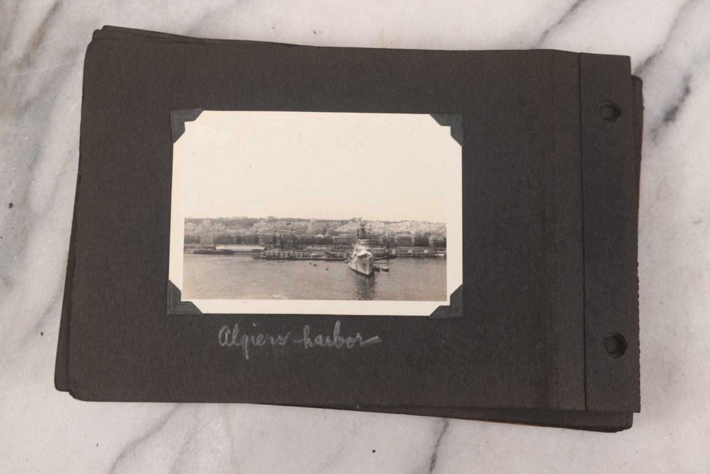 Lot 072 - Vintage Snapshot Photo Album Containing 85+ Photographs, Mostly Of Travel In Italy, Including Pompeii, Rome, Gelati Vendors, The Colosseum, Venice, As Well As Photographs Of The Netherlands, Edinburgh, And More, Note All Page Loose