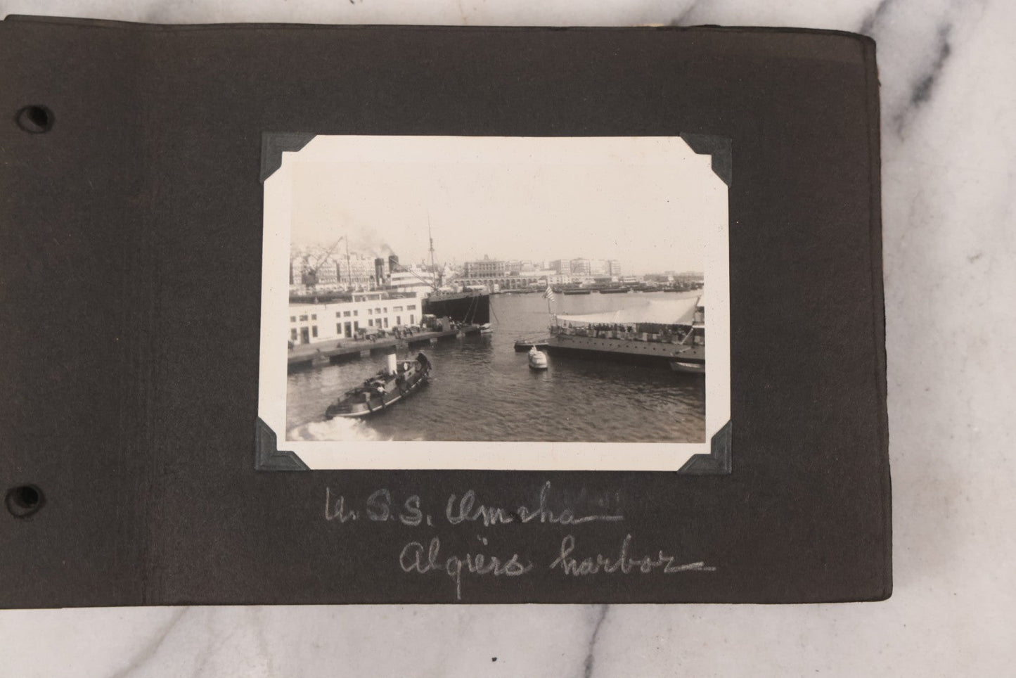 Lot 072 - Vintage Snapshot Photo Album Containing 85+ Photographs, Mostly Of Travel In Italy, Including Pompeii, Rome, Gelati Vendors, The Colosseum, Venice, As Well As Photographs Of The Netherlands, Edinburgh, And More, Note All Page Loose