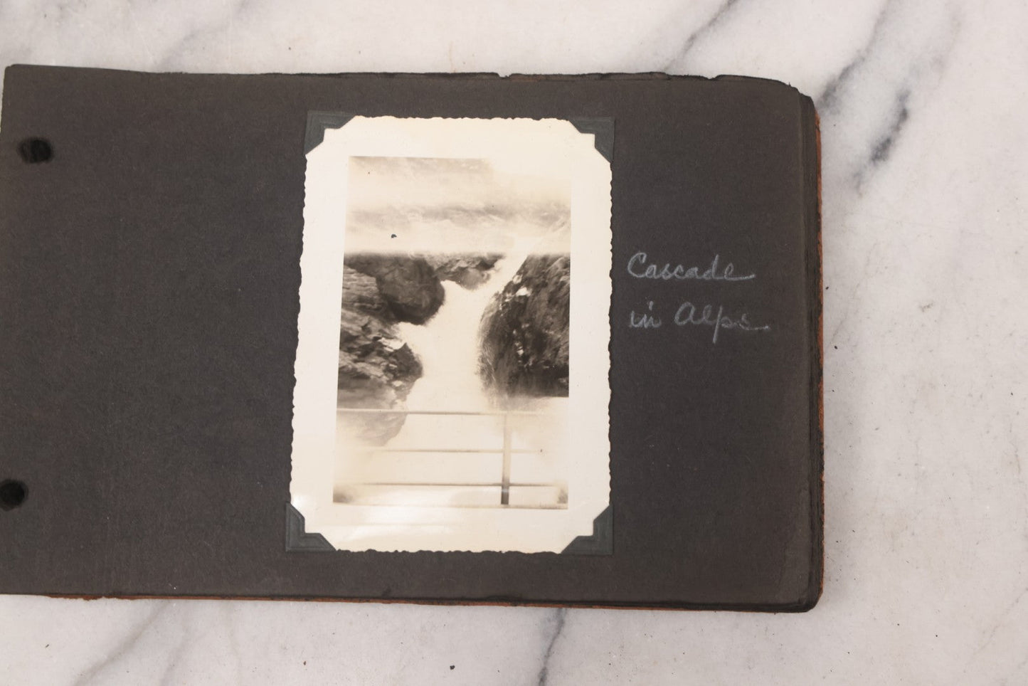 Lot 072 - Vintage Snapshot Photo Album Containing 85+ Photographs, Mostly Of Travel In Italy, Including Pompeii, Rome, Gelati Vendors, The Colosseum, Venice, As Well As Photographs Of The Netherlands, Edinburgh, And More, Note All Page Loose