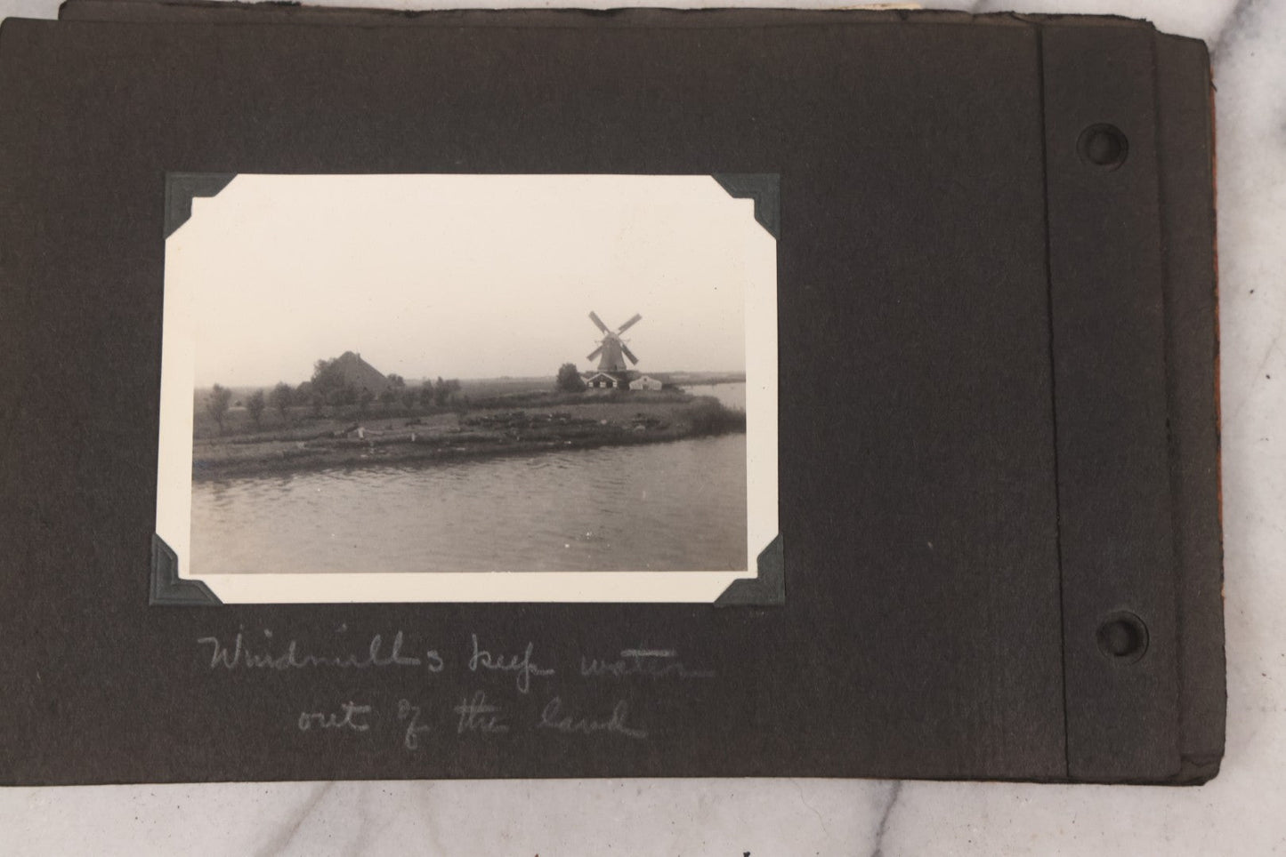 Lot 072 - Vintage Snapshot Photo Album Containing 85+ Photographs, Mostly Of Travel In Italy, Including Pompeii, Rome, Gelati Vendors, The Colosseum, Venice, As Well As Photographs Of The Netherlands, Edinburgh, And More, Note All Page Loose