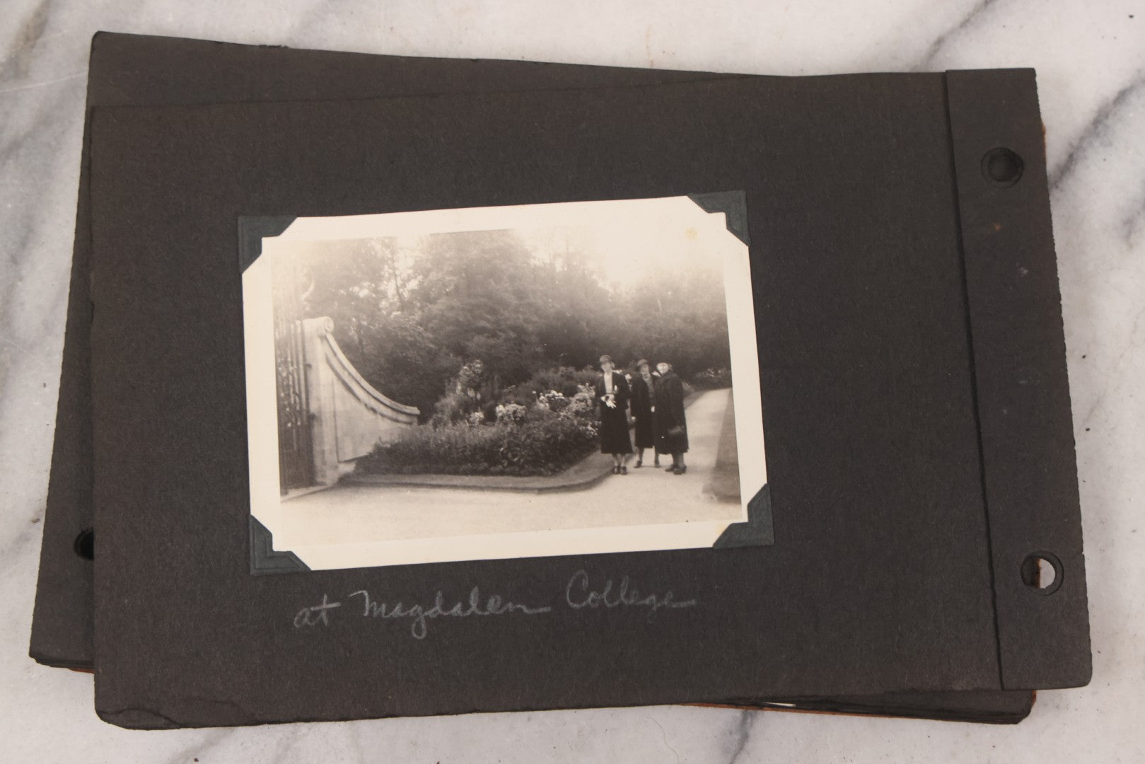 Lot 072 - Vintage Snapshot Photo Album Containing 85+ Photographs, Mostly Of Travel In Italy, Including Pompeii, Rome, Gelati Vendors, The Colosseum, Venice, As Well As Photographs Of The Netherlands, Edinburgh, And More, Note All Page Loose