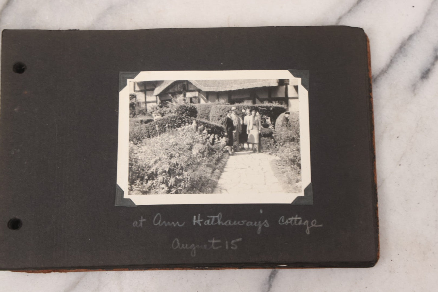 Lot 072 - Vintage Snapshot Photo Album Containing 85+ Photographs, Mostly Of Travel In Italy, Including Pompeii, Rome, Gelati Vendors, The Colosseum, Venice, As Well As Photographs Of The Netherlands, Edinburgh, And More, Note All Page Loose