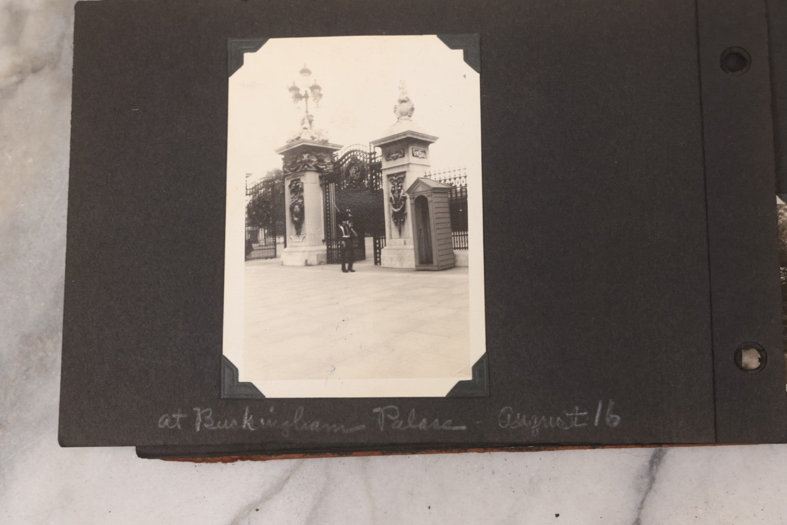 Lot 072 - Vintage Snapshot Photo Album Containing 85+ Photographs, Mostly Of Travel In Italy, Including Pompeii, Rome, Gelati Vendors, The Colosseum, Venice, As Well As Photographs Of The Netherlands, Edinburgh, And More, Note All Page Loose