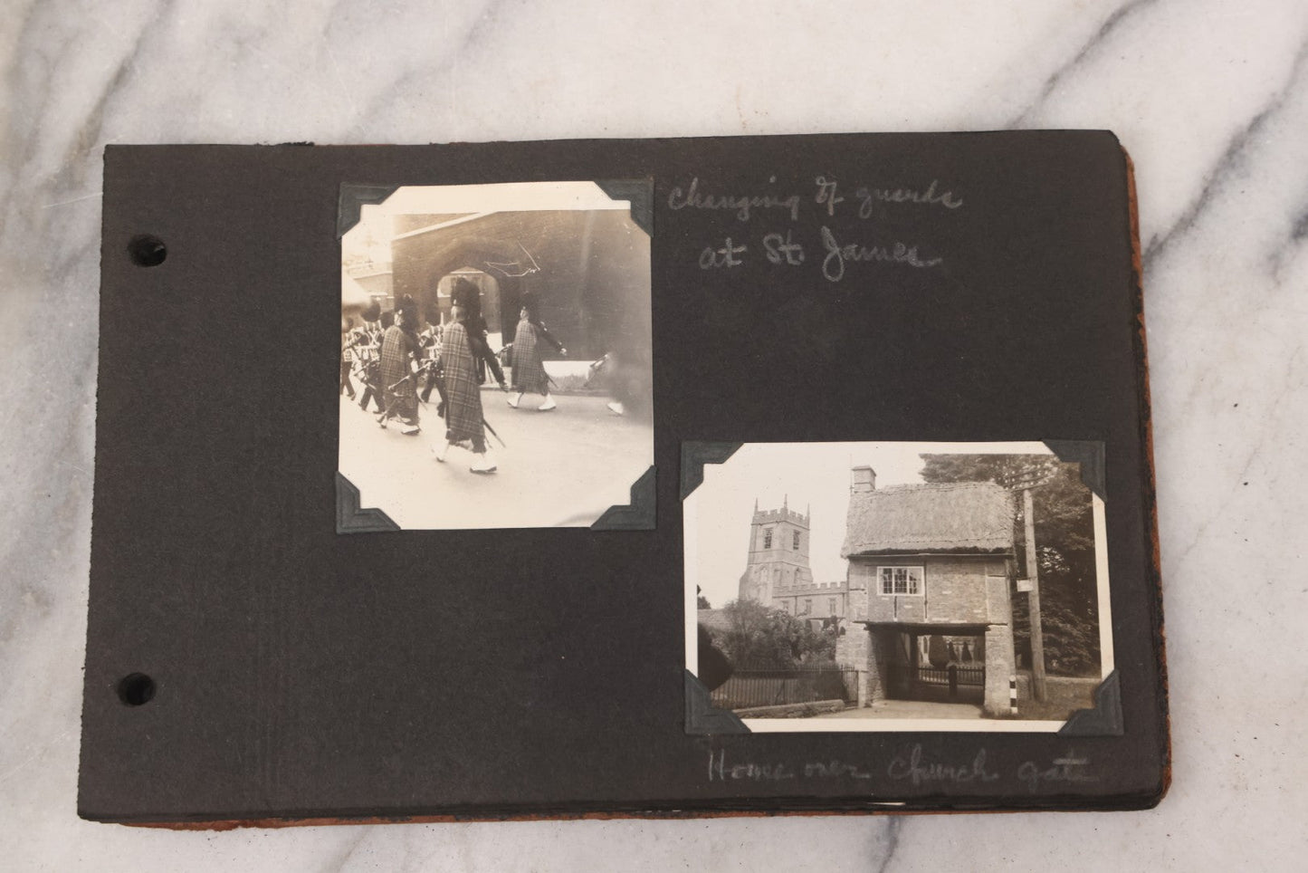 Lot 072 - Vintage Snapshot Photo Album Containing 85+ Photographs, Mostly Of Travel In Italy, Including Pompeii, Rome, Gelati Vendors, The Colosseum, Venice, As Well As Photographs Of The Netherlands, Edinburgh, And More, Note All Page Loose