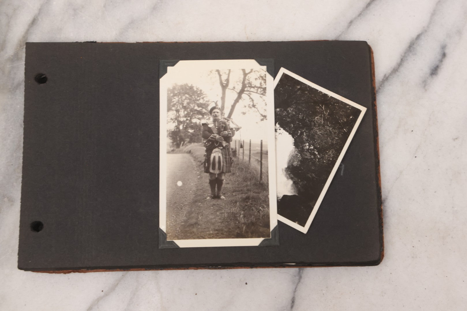 Lot 072 - Vintage Snapshot Photo Album Containing 85+ Photographs, Mostly Of Travel In Italy, Including Pompeii, Rome, Gelati Vendors, The Colosseum, Venice, As Well As Photographs Of The Netherlands, Edinburgh, And More, Note All Page Loose