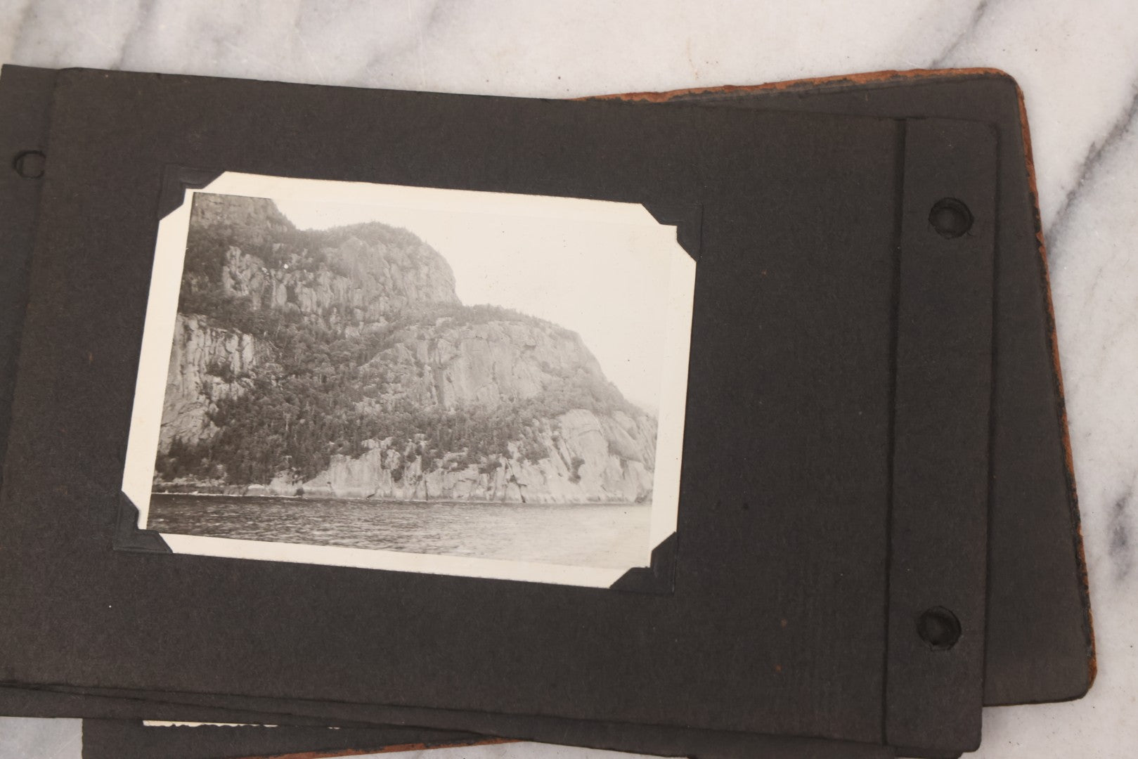 Lot 072 - Vintage Snapshot Photo Album Containing 85+ Photographs, Mostly Of Travel In Italy, Including Pompeii, Rome, Gelati Vendors, The Colosseum, Venice, As Well As Photographs Of The Netherlands, Edinburgh, And More, Note All Page Loose