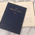Lot 074 - Pair Of Antique Architecture Books, "The American Vignola" By William R. Ware, Parts I & II, International Textbook Company, Scranton, 1925, Fifth Edition, Profusely Illustrated, Hardcover In Blue Cloth With Gilt Lettering