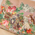 Lot 075 - Antique Die Cut Scrap Collection In Delicate Scrapbook, Containing Dozens Of Pieces, Mostly Made In Germany, Including People, Animals, Flowers, And Other Subjects, Not Glued To Book