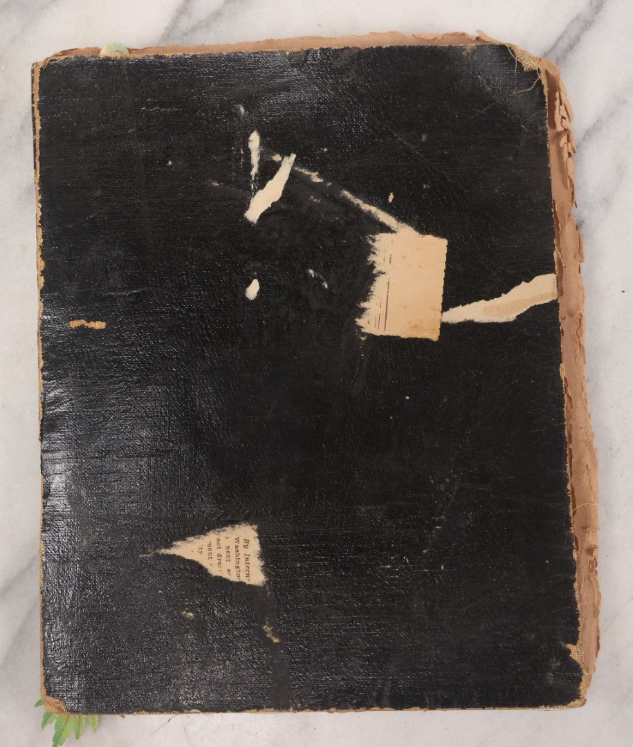 Lot 075 - Antique Die Cut Scrap Collection In Delicate Scrapbook, Containing Dozens Of Pieces, Mostly Made In Germany, Including People, Animals, Flowers, And Other Subjects, Not Glued To Book