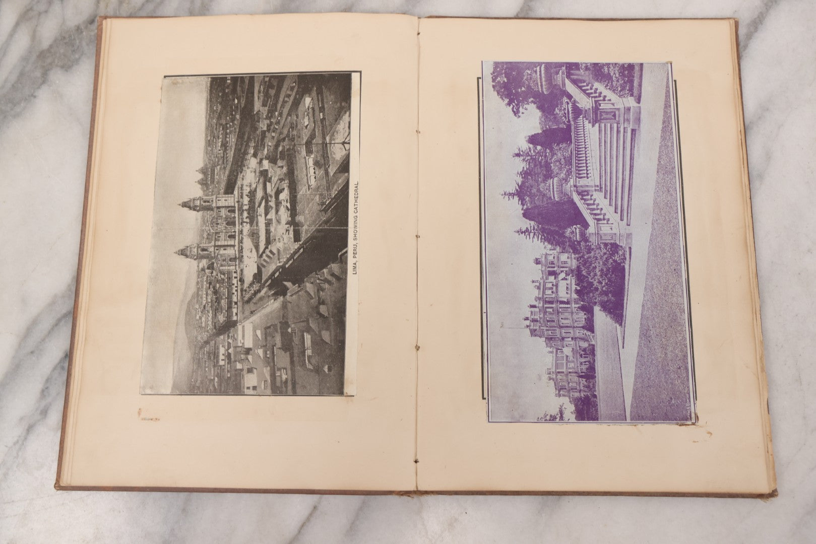 Lot 076 - Antique Victorian Scrapbook Album Containing Book And Newspaper Clippings, Die Cuts, Including Materials Related To Barnum Sideshow Performers Gen. Tom Thumb, Lavinia And Minnie Warren, Count And Countess Magri, Many Pieces Related To Vermont