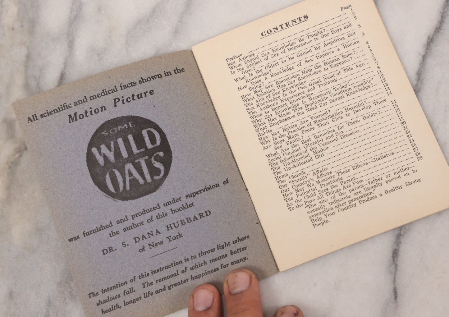 Lot 078 - Grouping Of Seven Vintage And Antique Sex Education Booklets Including "Sex And Family Through The Ages" By Dr. Keller (1928), And "Sex Facts For Young Men," "Truth About Quacks And Self Medication," And Others By S. Dana Hubbard, M.D. (1922)