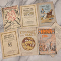 Lot 079 - Grouping Of Seven Vintage And Antique Medical And First Aid Booklets Including "Strong Hearts," "Headaches, "Artificial Respiration," "Eyesight And Health, And Others
