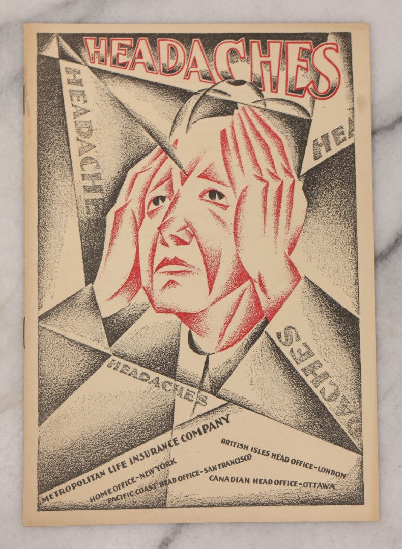 Lot 079 - Grouping Of Seven Vintage And Antique Medical And First Aid Booklets Including "Strong Hearts," "Headaches, "Artificial Respiration," "Eyesight And Health, And Others