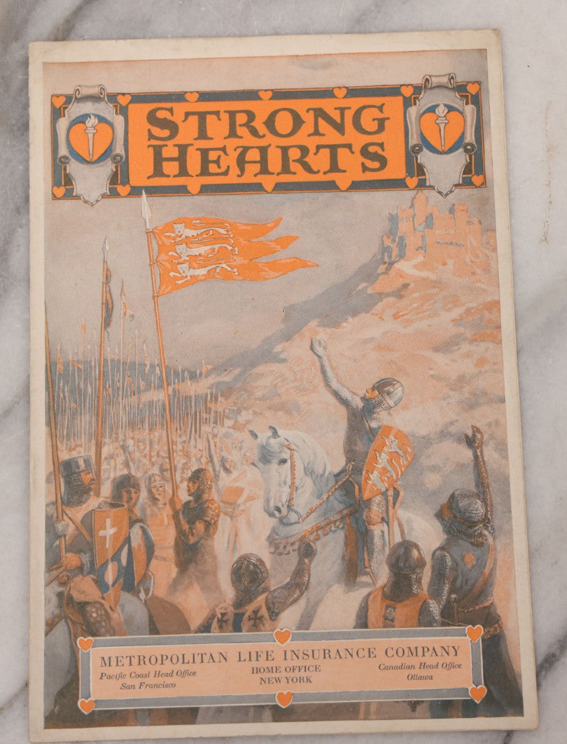 Lot 079 - Grouping Of Seven Vintage And Antique Medical And First Aid Booklets Including "Strong Hearts," "Headaches, "Artificial Respiration," "Eyesight And Health, And Others