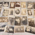 Lot 086 - Grouping Of 31 Antique Real Photo Postcards R.P.P.C. Of Women And Children