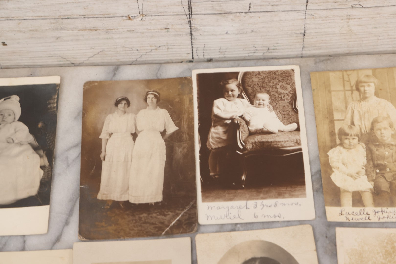 Lot 086 - Grouping Of 31 Antique Real Photo Postcards R.P.P.C. Of Women And Children