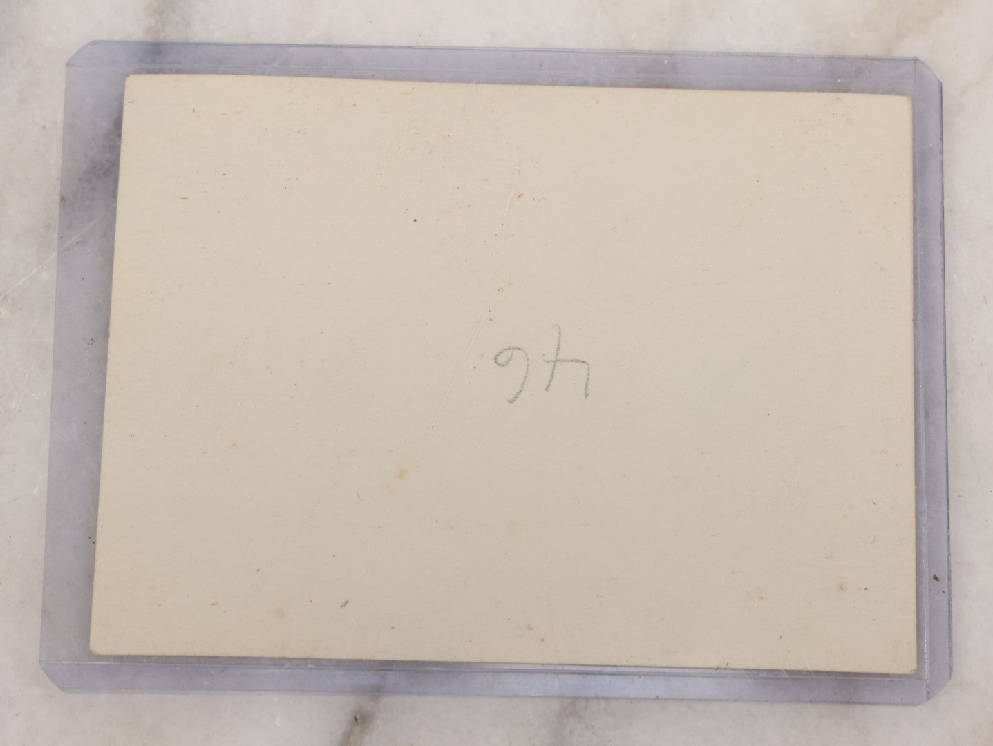 Lot 093 - Single Antique Snapshot Photograph Of A Gravestone For Mrs. Elizabeth