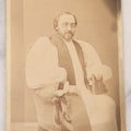 Lot 104 - Antique Cabinet Card Photograph Of A Priest In Vestments Posing With Bible, W.G.C. Kimball, Photographer, Concord, New Hampshire