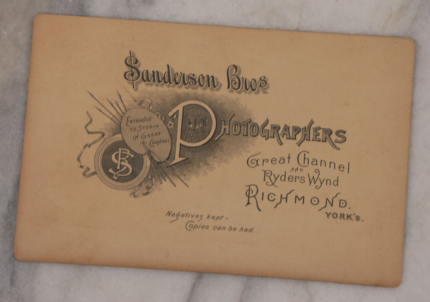 Lot 112 - Antique Cabinet Card Portrait Illustration Of Henry Jenkins (Alleged 169-Year-Old Man Of Ellerton-On-Swale, Yorkshire), Issued By Sanderson Bros., Richmond, Yorkshire, Late 19th Century