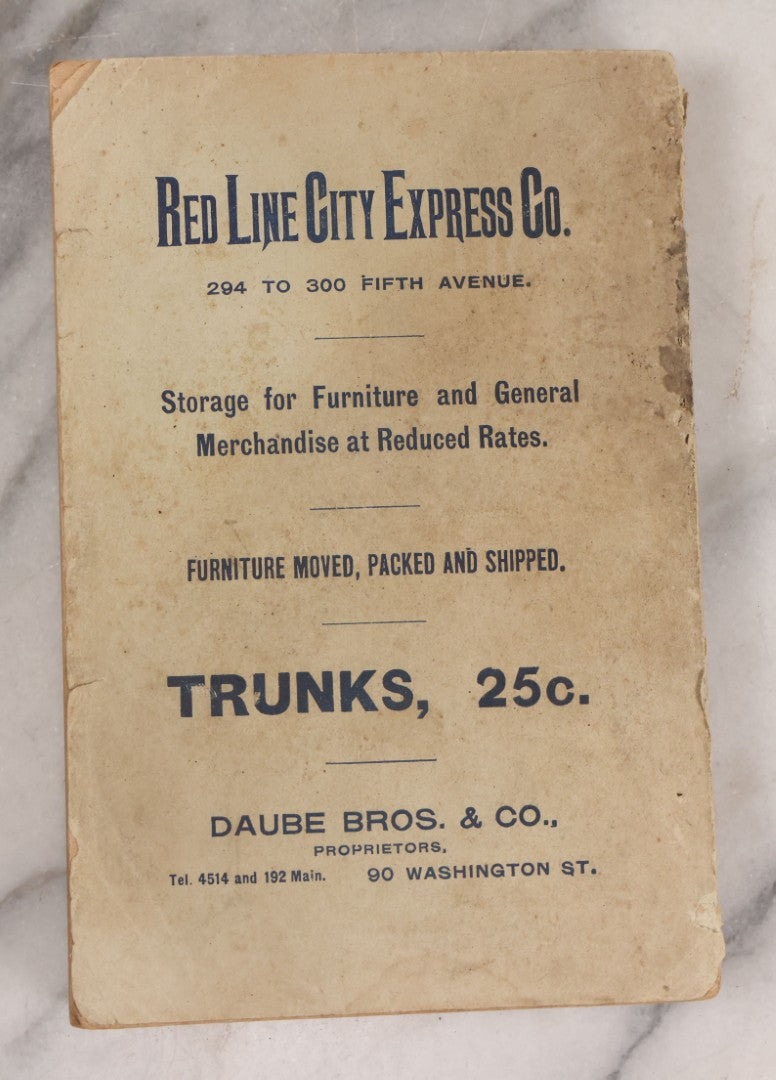 Lot 122 - "The Dark House" Antique Paperback Edition Book By George Manville Fenn, The Ideal Library No. 131, Published By Donohue, Henneberry, & Co., Chicago, 1894