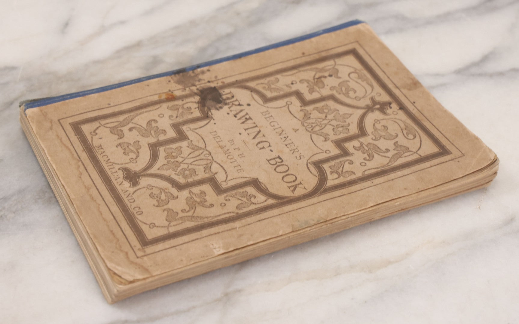 Lot 131 - "A Progressive Drawing Book For Beginners" Antique Art Drawing Book By Philip H. Delamotte, Published By Macmillan And Co., London, 1969, With Illustrated Lessons And Examples