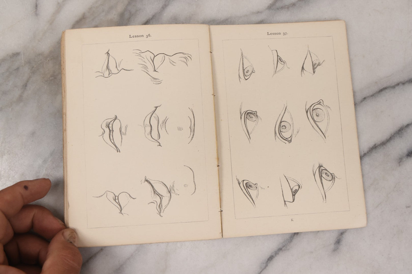 Lot 131 - "A Progressive Drawing Book For Beginners" Antique Art Drawing Book By Philip H. Delamotte, Published By Macmillan And Co., London, 1969, With Illustrated Lessons And Examples