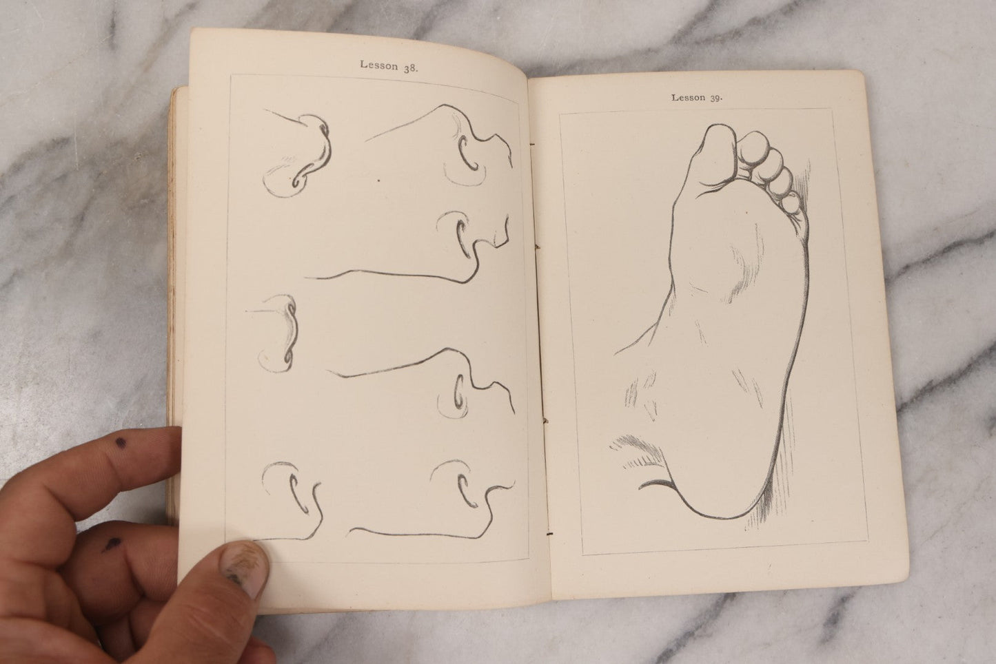 Lot 131 - "A Progressive Drawing Book For Beginners" Antique Art Drawing Book By Philip H. Delamotte, Published By Macmillan And Co., London, 1969, With Illustrated Lessons And Examples