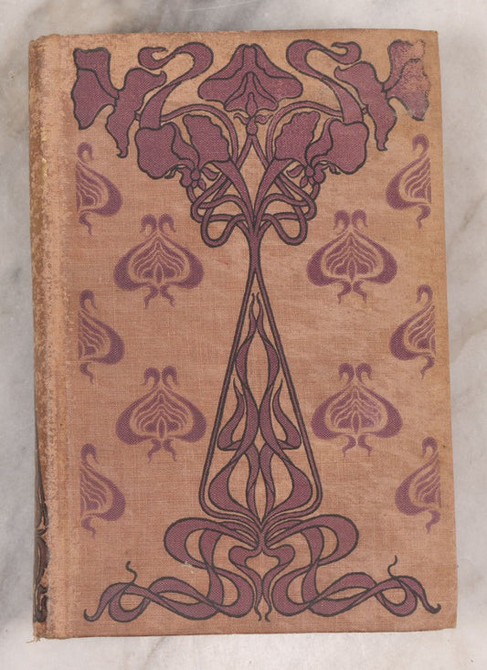 Lot 136 - "Lucretia Or Children Of Night" Antique Book By Lord Edward Bulwer Lytton, Cover Decorated With Art Nouveau Designs, 1904 Inscription, Published By Hurst And Company, New York, 1853