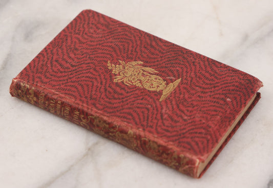 Lot 145 - "Stories, Not For Good Children, Nor For Bad Children, But For Real Children: The Dandelion" Antique Miniature Book By Mrs. E. Oakes Smith, Fourth Edition, With Illustrated Frontispiece, Published By Derby, Miller & Co., Auburn, 1849