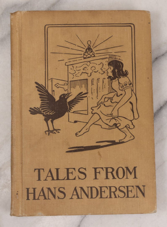 Lot 155 - "Tales From Hans [Christian] Andersen" Antique Children's Fairy Tale Book With Illustrations By Maria L. Kirk And Helen Stratton, Published By J.B. Lippincott Company, Philadelphia & London, 1919