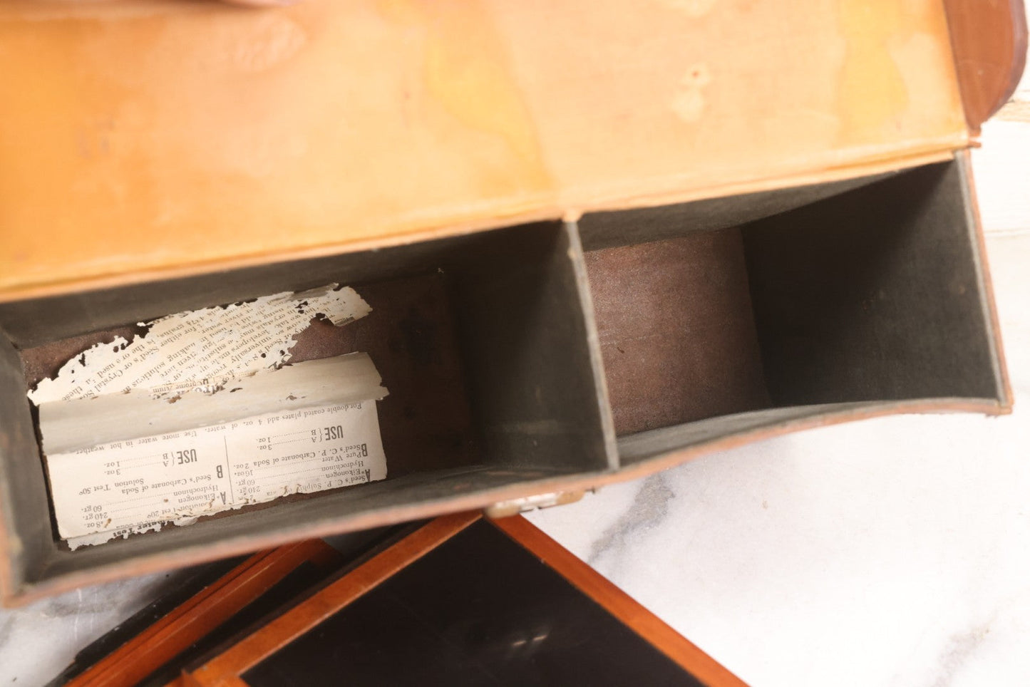 Lot 003 - Antique Cycle Poco No. 5 Folding Camera By Rochester Optical & Camera Co. With Bausch & Lomb Unicum Lens, With Three Matching Plate Holders And Original Case, Circa 1890s