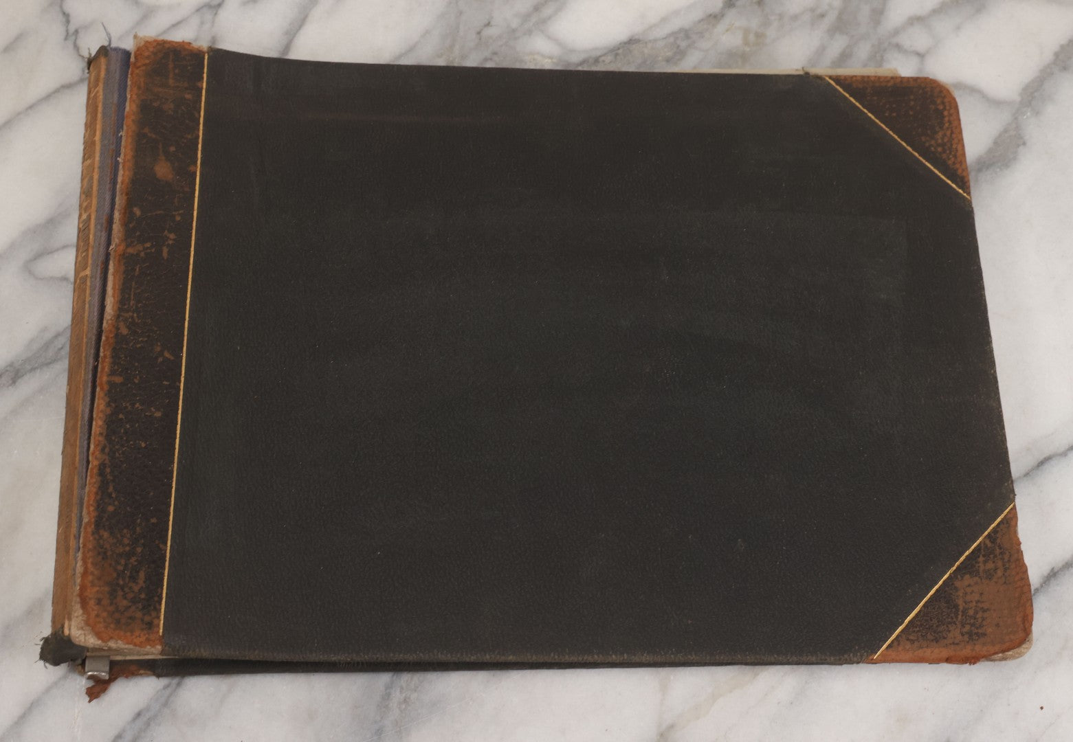 Lot 004 - Antique Snapshot Photo Album Containing 175+ Photographs Documenting A Tour Of The Mediterranean, Spring 1899, Including Photos Aboard The S.S. Aller (German), In And Around Italy, Monte Carlo, France, And Spain