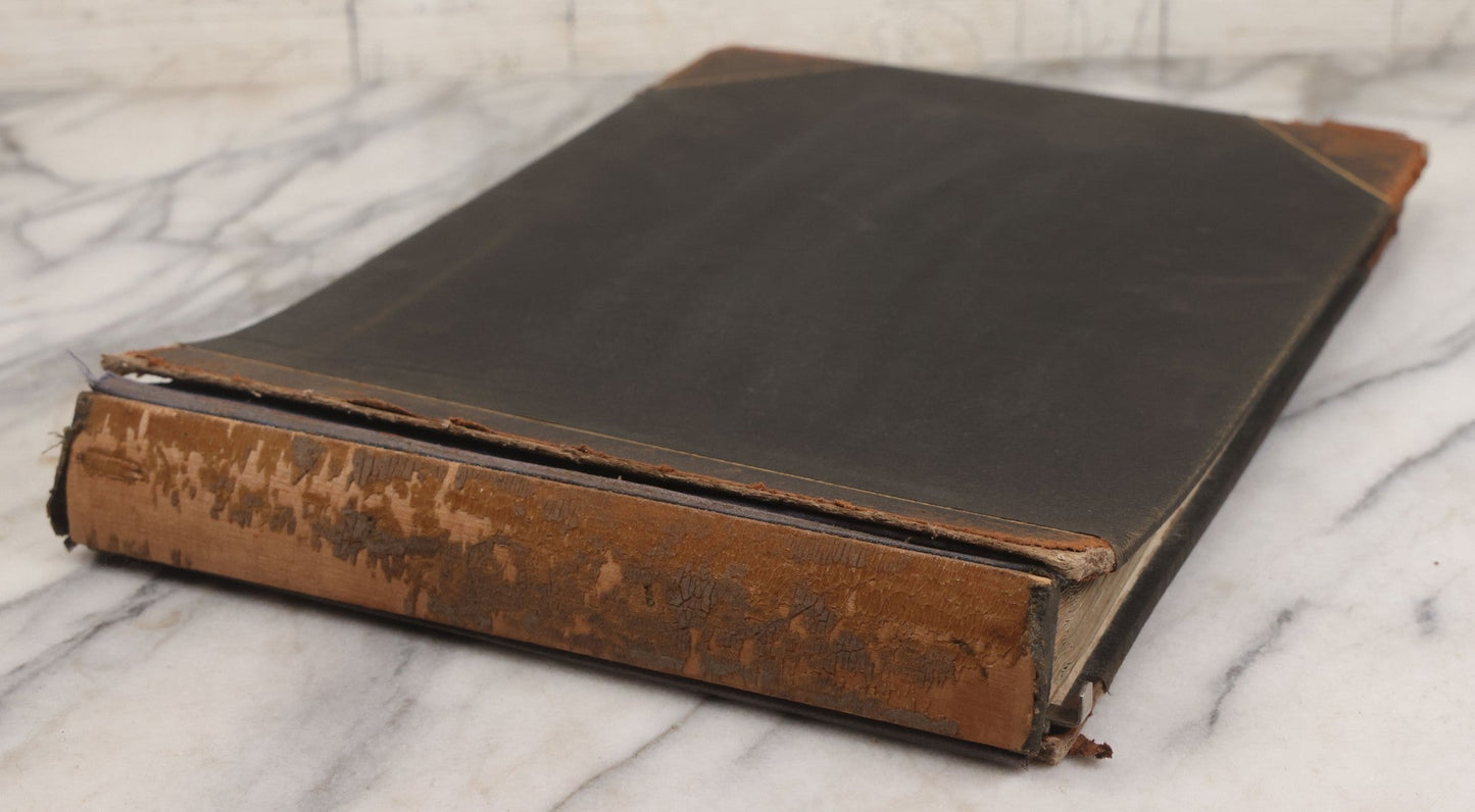 Lot 004 - Antique Snapshot Photo Album Containing 175+ Photographs Documenting A Tour Of The Mediterranean, Spring 1899, Including Photos Aboard The S.S. Aller (German), In And Around Italy, Monte Carlo, France, And Spain