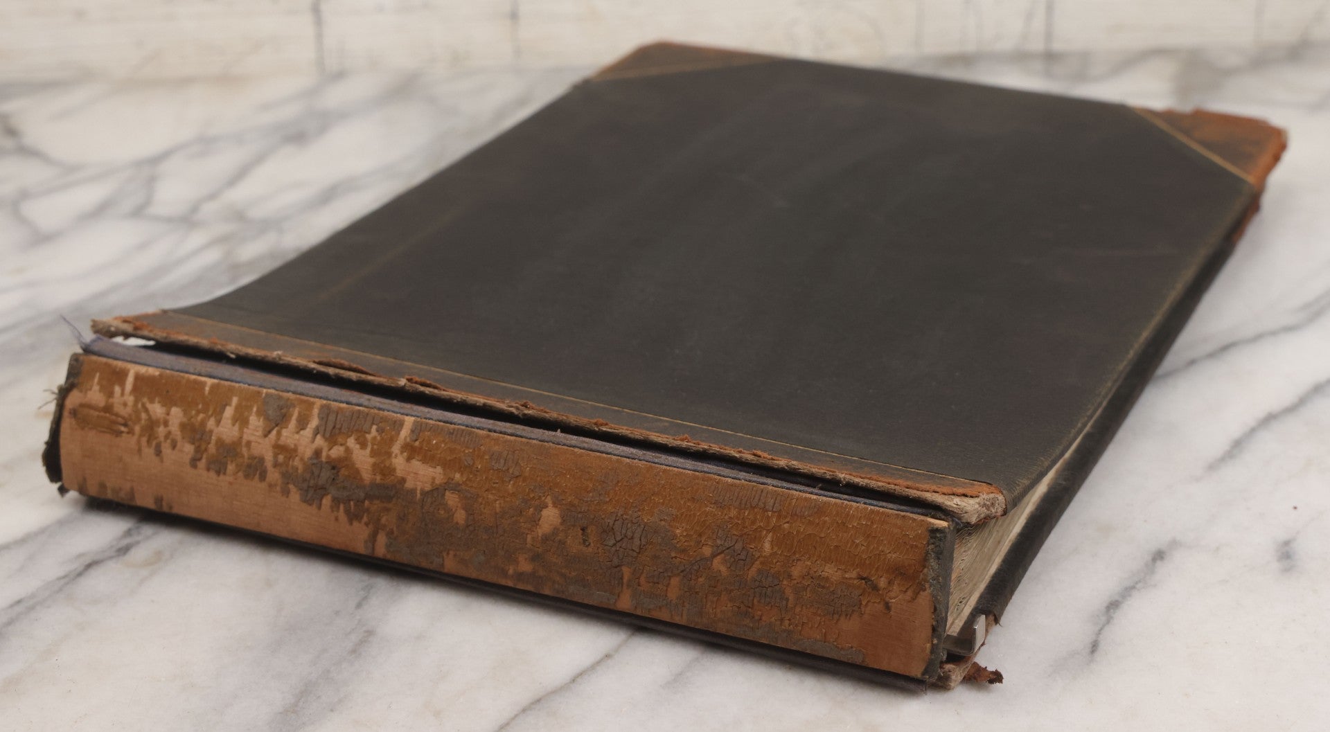 Lot 004 - Antique Snapshot Photo Album Containing 175+ Photographs Documenting A Tour Of The Mediterranean, Spring 1899, Including Photos Aboard The S.S. Aller (German), In And Around Italy, Monte Carlo, France, And Spain